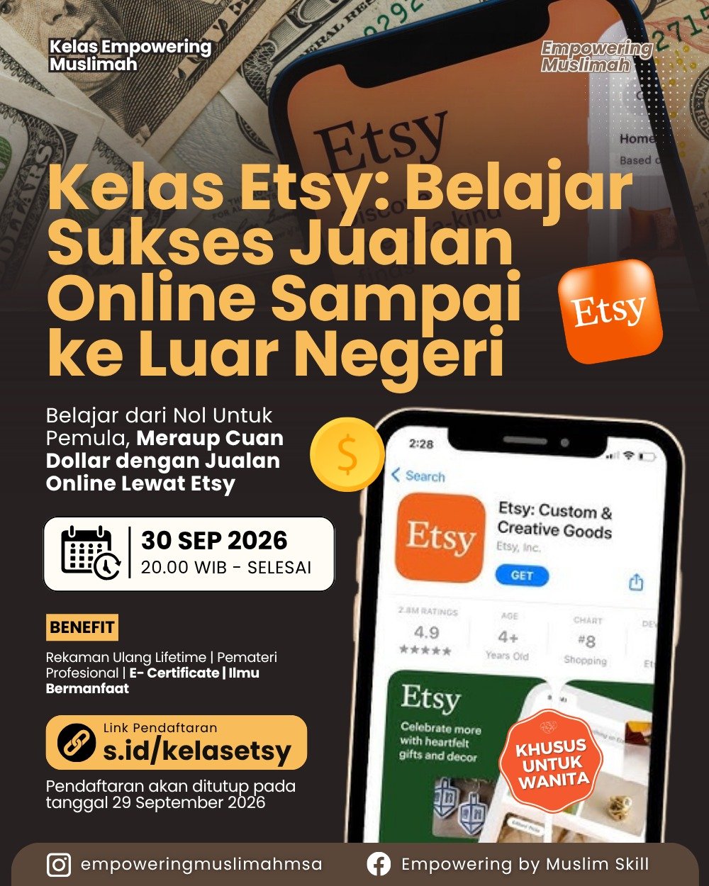 Poster Kelas Etsy — ganti dengan gambar poster asli